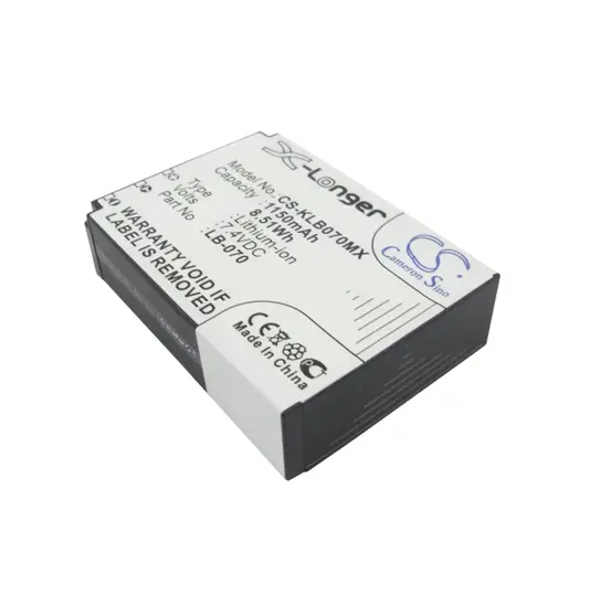 Akku für Kodak kamera Pixpro AZ651 - 1150mAh