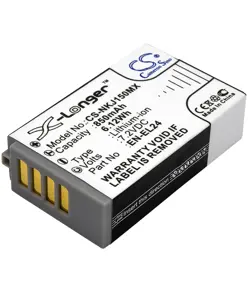 Akku für Nikon kamera 1 J5 - 850mAh