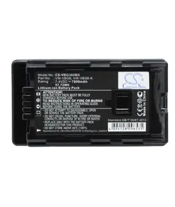 Akku für Panasonic kamera AG-AC130 - 7800mAh