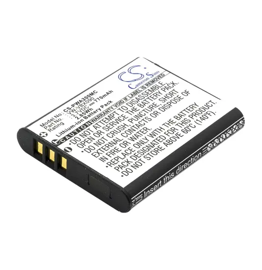 Akku für Panasonic kamera HX-WA03 - 770mAh