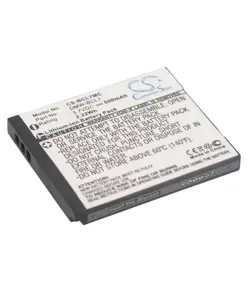 Akku für Panasonic kamera Lumix DMC-F5 - 600mAh