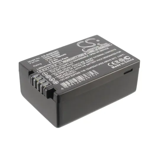 Akku für Panasonic kamera Lumix DMC-FZ100GK - 750mAh