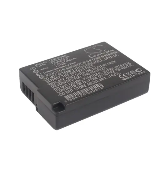 Akku für Panasonic kamera Lumix DMC-G3 - 1050mAh