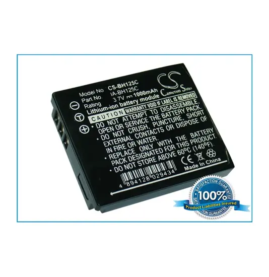 Akku für Samsung kamera HMX-R10 - 1000mAh