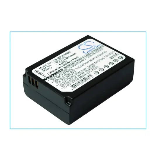 Akku für Samsung kamera NX200 - 800mAh