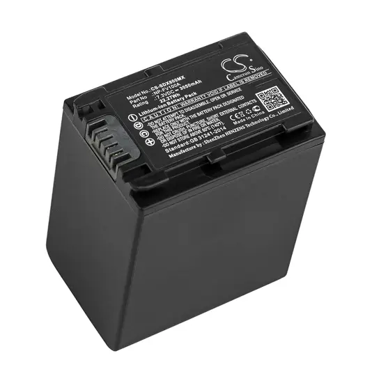 Akku für Sony kamera FDR-AX33 - 3050mAh