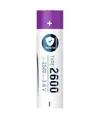 Ansmann - 18650 Batteri 2600mAh (med knop)