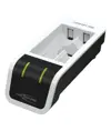 Ansmann Comfort Mini  Schnell-Ladegerät mit USB Eingang für NiMH Akkus AAA / AA
