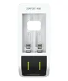 Ansmann Comfort Mini  Schnell-Ladegerät mit USB Eingang für NiMH Akkus AAA / AA
