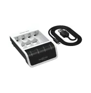 Caricabatterie ad AA/AAA/C/D tramite USB