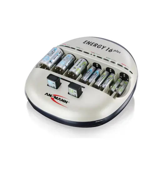 Ansmann Energy 16 Plus mit intelligenter Ladekontrolle
