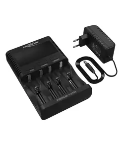 Ansmann Powerline 4 Ultra Batterieladegerät mit Display