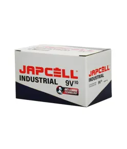 batteri da 9V / 6LR61 Industrial Japcell