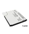 Batteri til bl.a. Samsung Galaxy S 3 Mini (Kompatibel) 3 poler