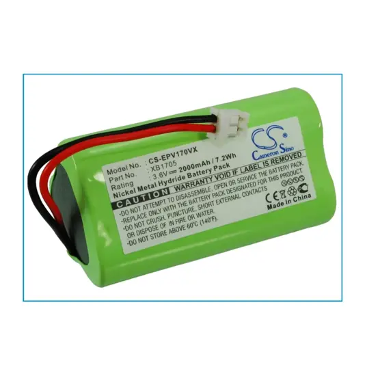 Batteri til Euro Pro Støvsuger Shark V1705 - 2000mAh (Kompatibelt)