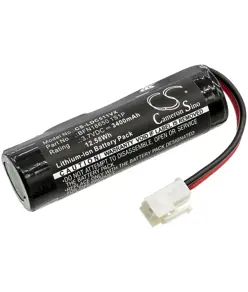 Batteri til Leifheit Støvsuger 51000 - 3400mAh (Kompatibelt)