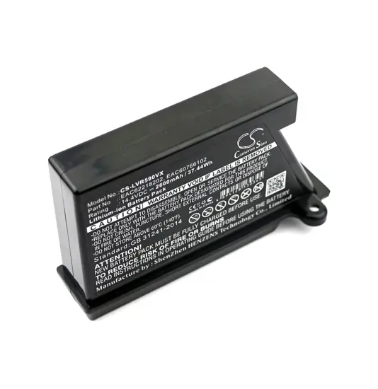 Batteri til LG Støvsuger MEZ63456808 - 2600mAh (Kompatibelt)