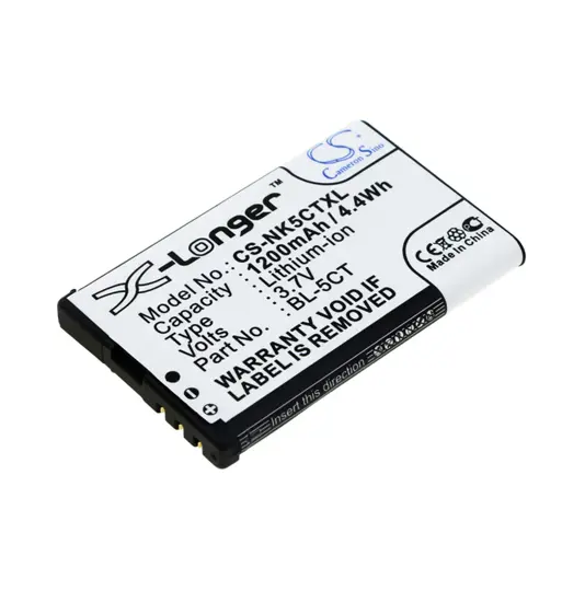 Batteri til Nokia 5220 XpressMusic (Kompatibel)