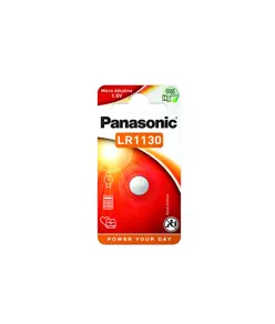 Batteria a bottone alcalina Panasonic LR1130 Panasonic