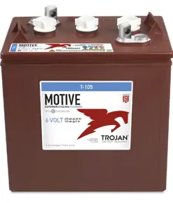 Batteria a ciclo profondo Trojan T105 - 6V 225Ah / 20h - 185Ah / 5h (terminale EUT)