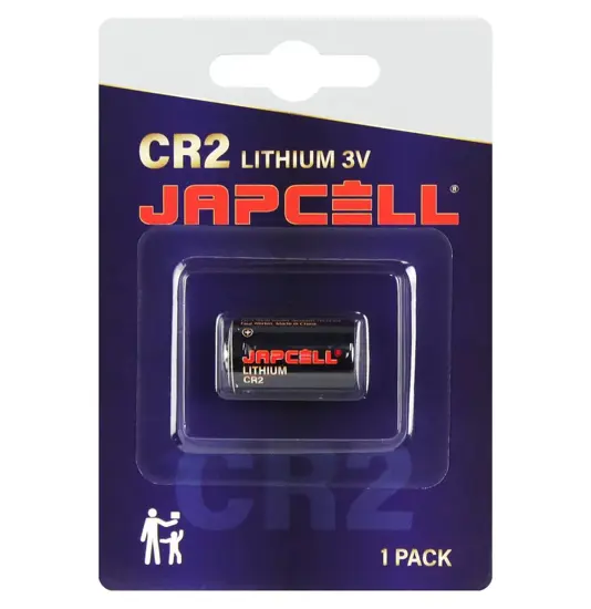 Batteria al litio CR2 Japcell