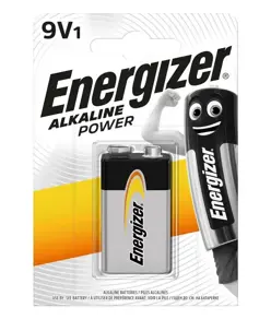 Batteria alcalina Energizer 9V / 522 (1 pz. in blister)