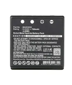 Batteria Crane per HBC 6.0V 700mAh (compatibile)