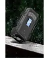 Batteria della radio di emergenza/crank/solare/USB-C (FM/DAB/Light) - Batteria extra large da 5000 mAh