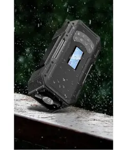 Batteria della radio di emergenza/crank/solare/USB-C (FM/DAB/Light) - Batteria extra large da 5000 mAh
