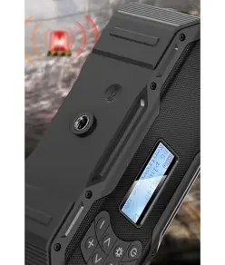 Batteria della radio di emergenza/crank/solare/USB-C (FM/DAB/Light) - Batteria extra large da 5000 mAh