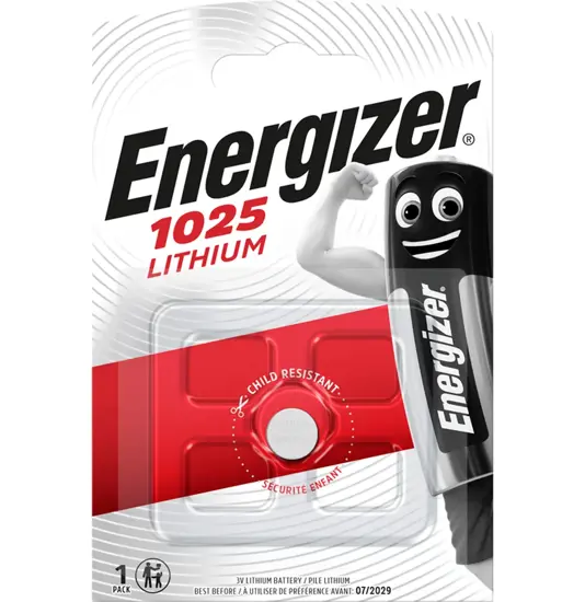 Batteria Energizer al litio CR1025 (blister da 1 pz.)