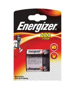 Batteria Energizer al litio per foto/allarme 223/ CR-P2 (confezione da 1)