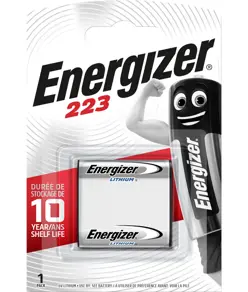 Batteria Energizer al litio per foto/allarme 223/ CR-P2 (confezione da 1)
