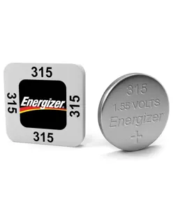 Batteria Energizer all'ossido d'argento 315 (confezione da 1)