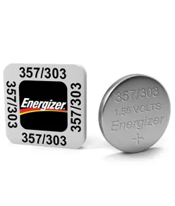 Batteria Energizer all'ossido d'argento 357/303 (1 confezione)
