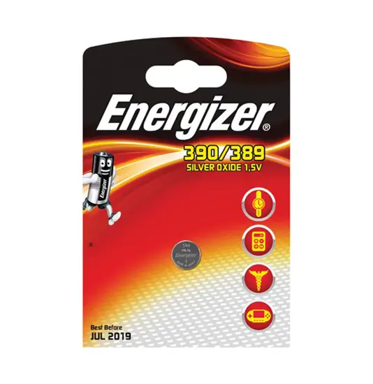 Batteria Energizer all'ossido d'argento 390 / 389 (confezione da 1)