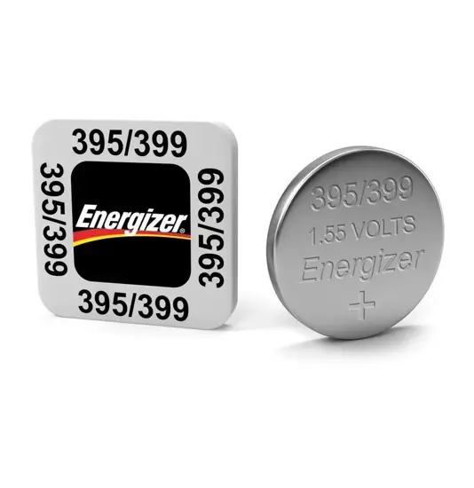 Batteria Energizer all'ossido d'argento 395 / 399 (1 confezione)