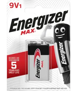 Batteria Energizer Max 9V / 522 (1 pezzo in blister)