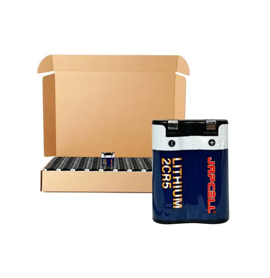 Batteria Japcell al litio 2CR5 per es. Raccordo per rubinetto Oras Japcell