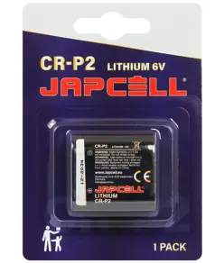 Batteria Japcell CR-P2 6V per apparecchi senza contatto 1 pz. Japcell