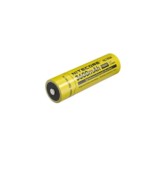 Batteria Nitecore NL1836 3600mAh (con polo sporgente)