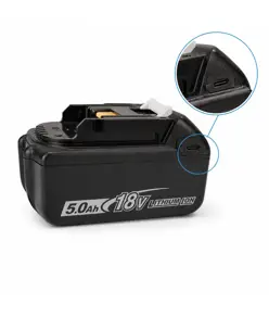 Batteria per elettroutensile Makita 18V 5Ah con ingresso/uscita USB-C - BL1850 / BL1850B Li-ion