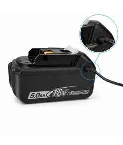 Batteria per elettroutensile Makita 18V 5Ah con ingresso/uscita USB-C - BL1850 / BL1850B Li-ion