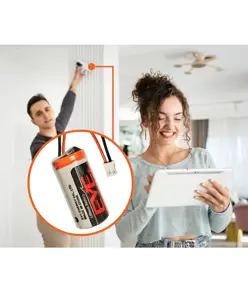 Batteria per il rilevatore di telecamere Verisure - 3V 1350mAh