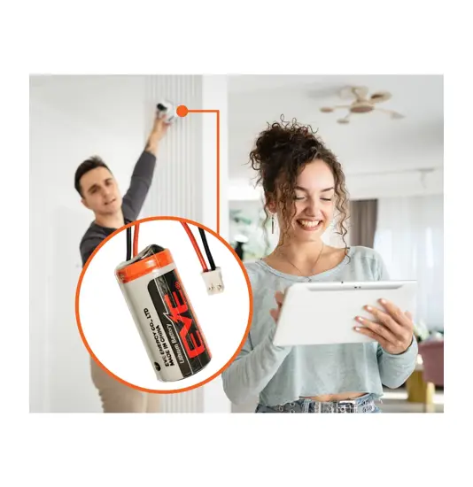 Batteria per il rilevatore di telecamere Verisure - 3V 1350mAh