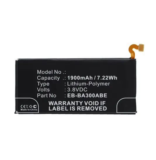 Batteria Samsung Galaxy A3 2015 EB-BA300ABE (Compatibile)