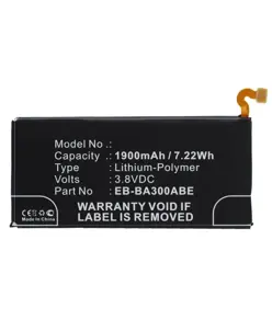 Batteria Samsung Galaxy A3 2015 EB-BA300ABE (Compatibile)