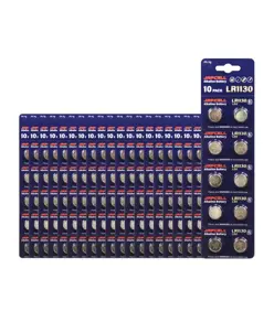 Batterie a bottone alcaline Japcell LR1130 / LR54 Japcell