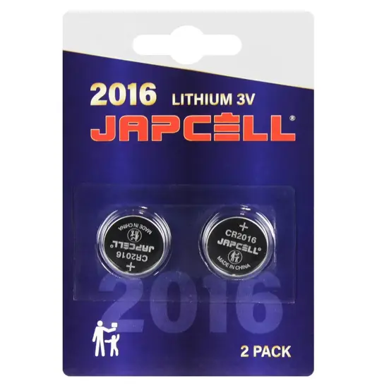 Batterie al litio CR2016 Japcell