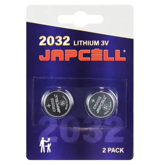 Batterie al Litio CR2032 Japcell
